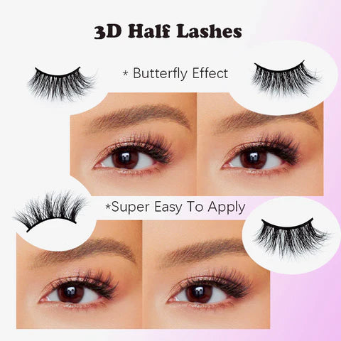 Why We Promote Half Lashes?