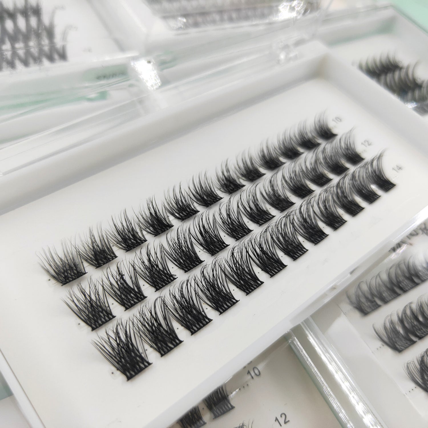 Custom Natural Long Single Cluster DIY Segmented Eyelashes