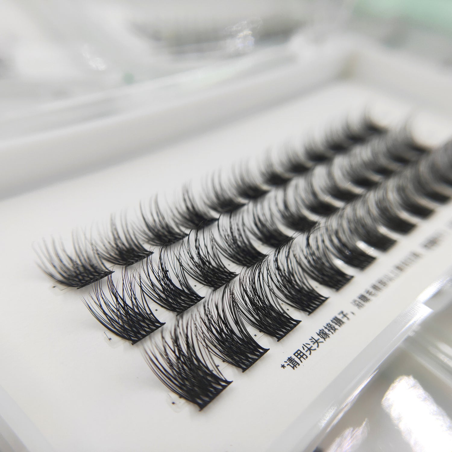 Custom Natural Long Single Cluster DIY Segmented Eyelashes