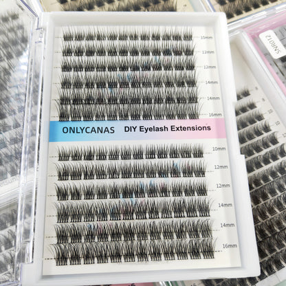 Low Price Wholesale Fluffy Segmented False Eyelashes