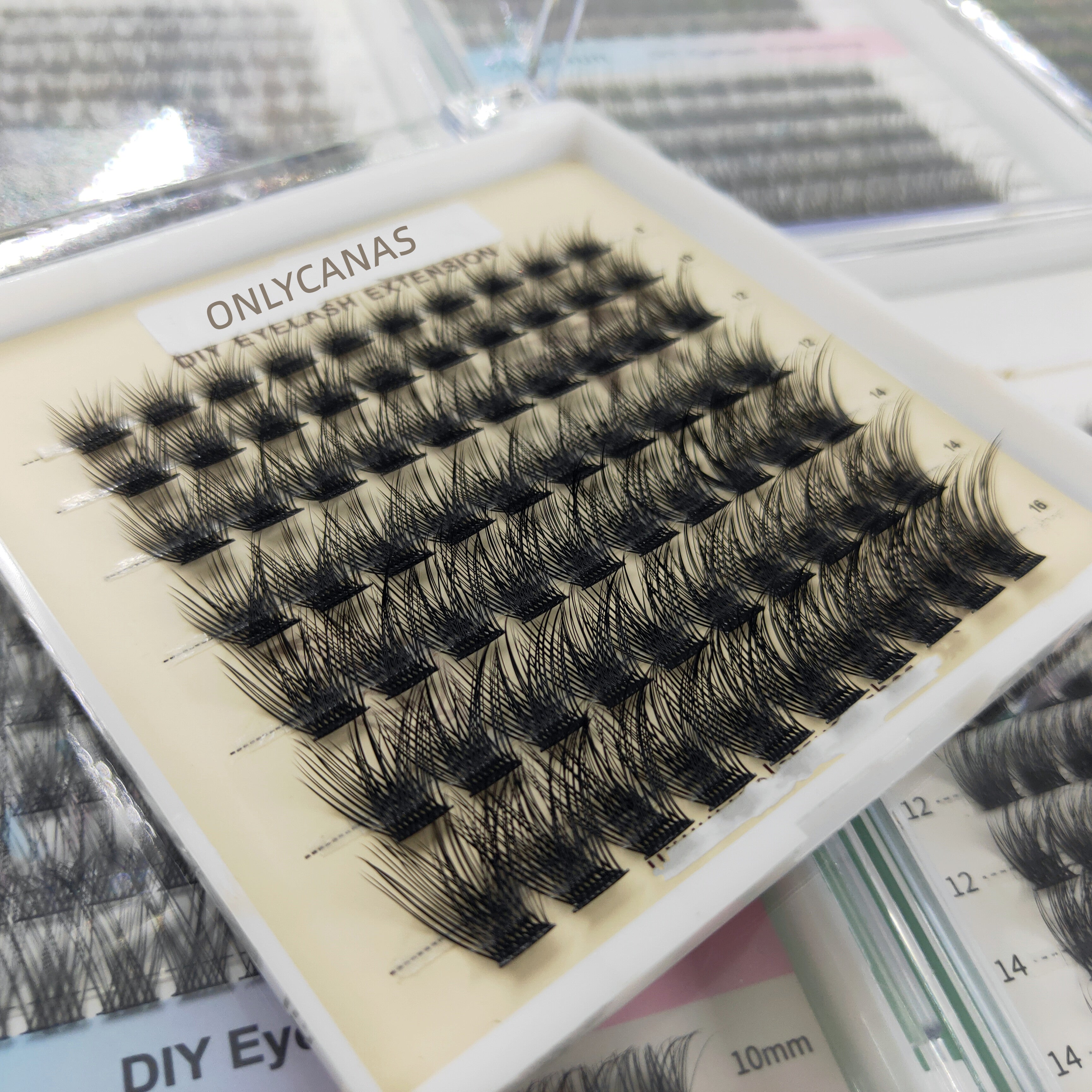 Produce Customizable Diy Cluster Eyelash Extension Kit
