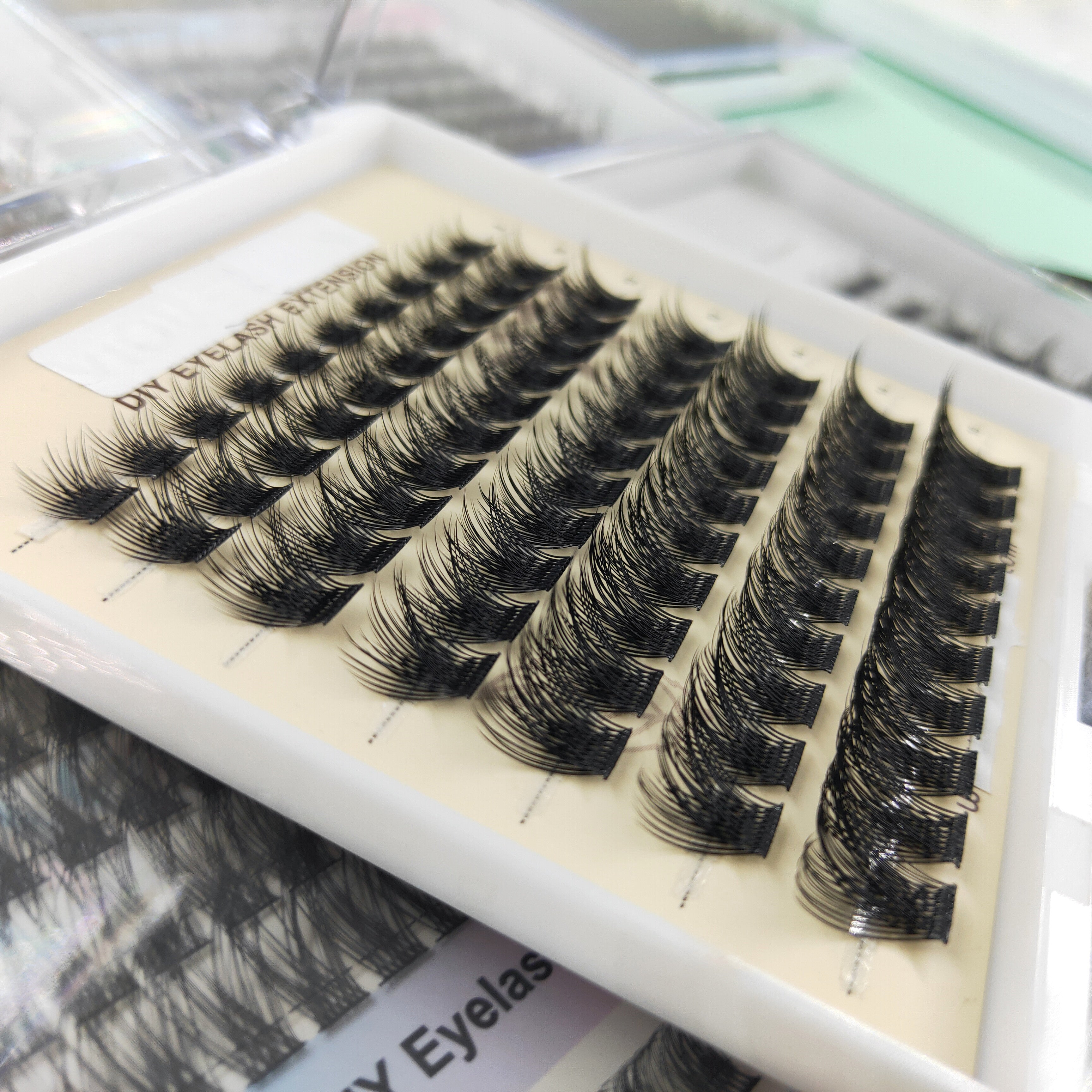 Produce Customizable Diy Cluster Eyelash Extension Kit