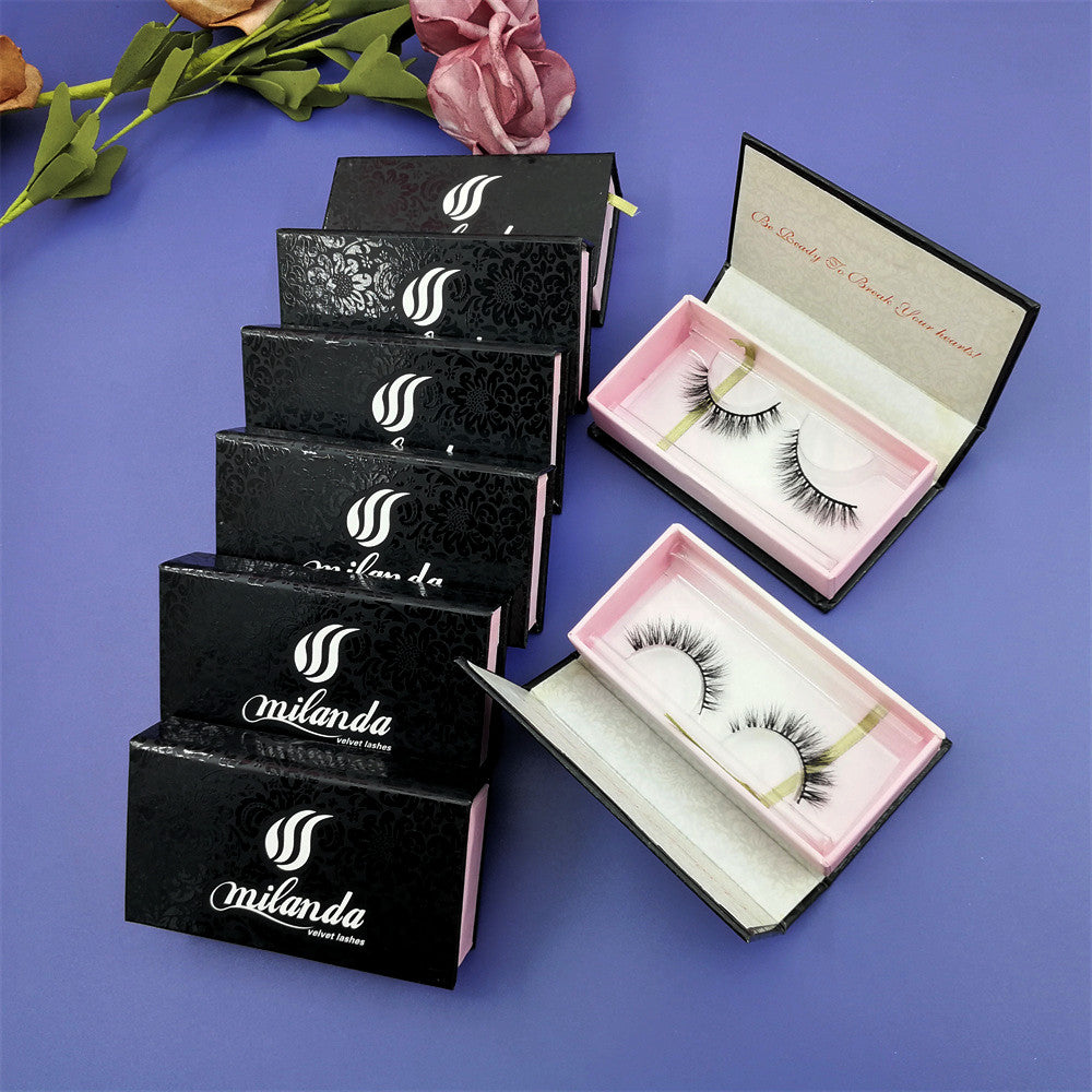 Exquisite High-end Custom Logo Eyelash Box