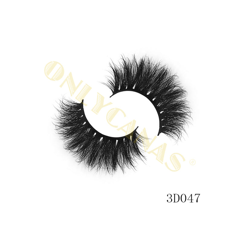 New Private Label Fluffy 3D 15-16mm Mink Lashes