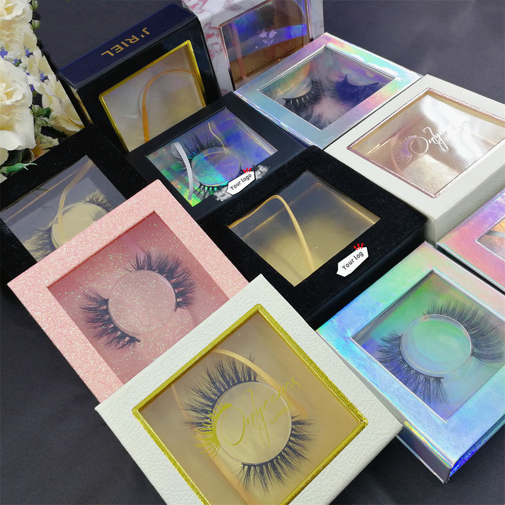 Wholesale Eyelash Box Custom Logo Printing Cardboard Box