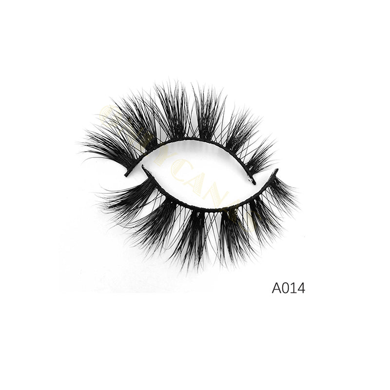 Factory Wholesale Price Natural Synthetic Fiber Eyelashes