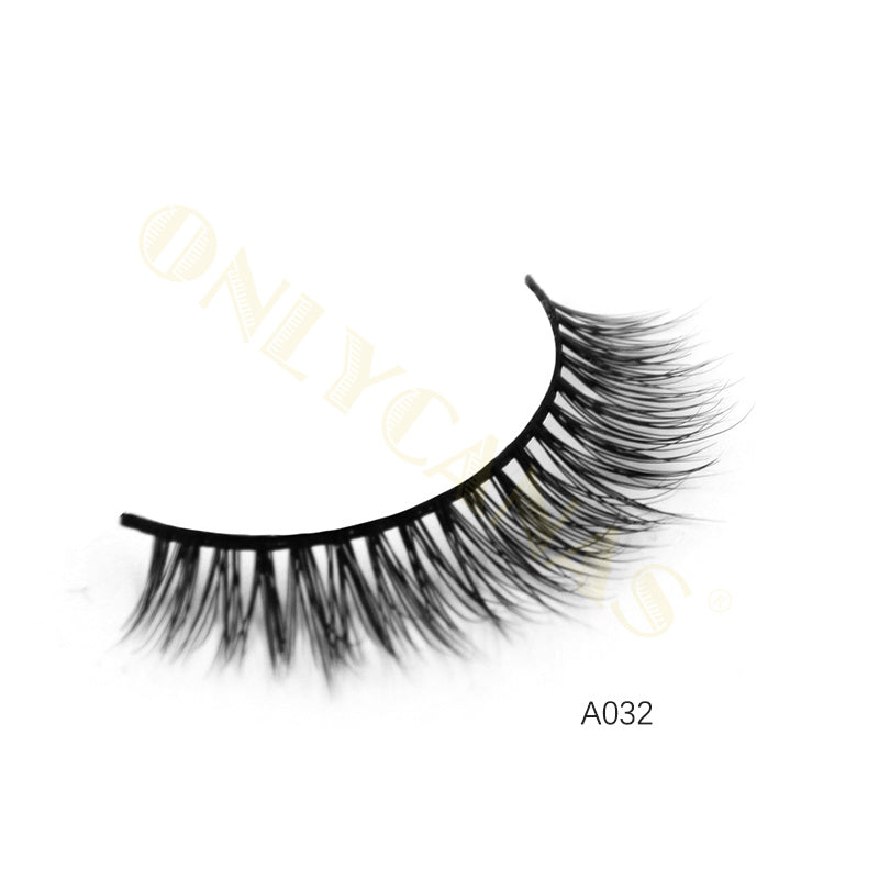 Private Label False Lashes Synthetic Eyelashes