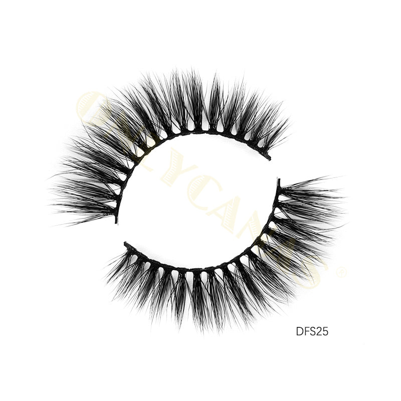 OEM Custom Logo Natural Realistic Cashmere Eyelashes