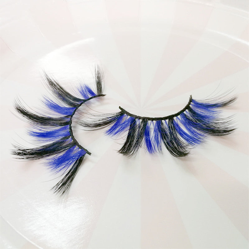 Halloween Festival Party Eyelashes Wholesale Color Eyelashes