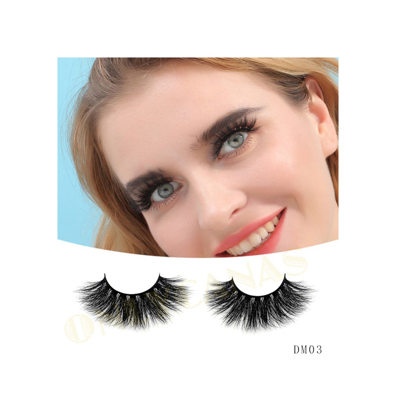 18-20mm Fluffy Handmade Mink Eyelashes