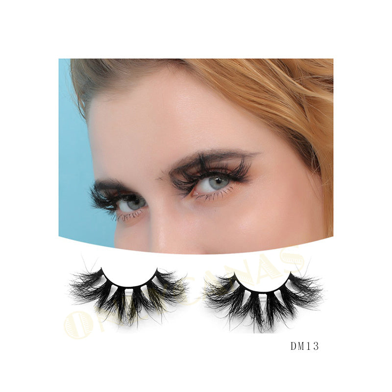 Wholesale Best 18-20mm Long Real Fluffy Lashes