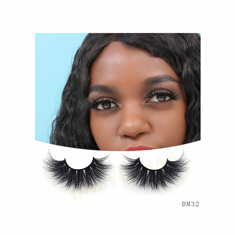 Party 18-20Mm 3D Mink Lashes Individual Exaggerated Style