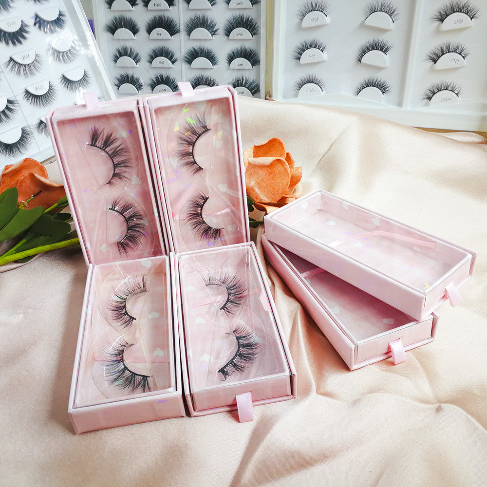3D False Eyelashes Wholesale Custom Eyelash Box