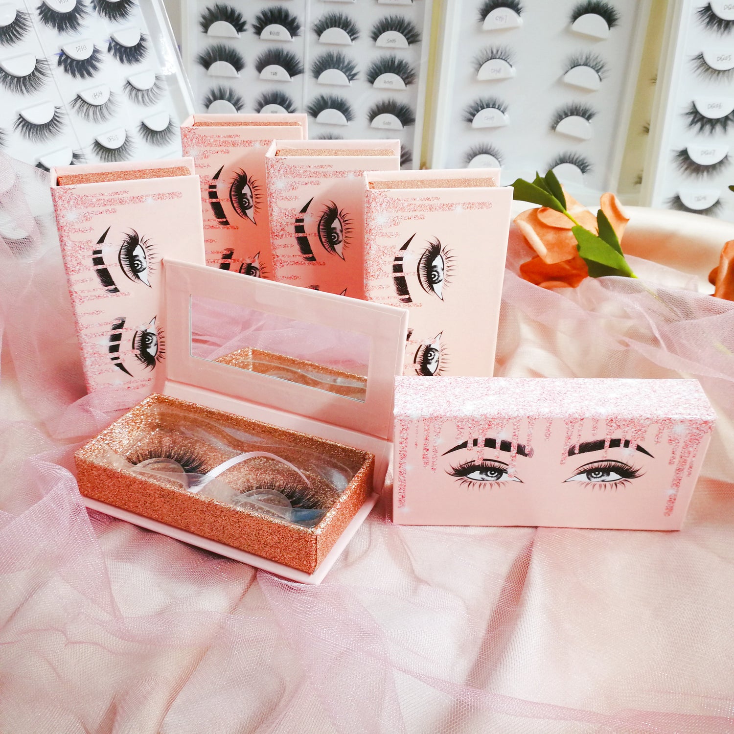 Wholesale Luxury Eyelash Packaging Box Private Label