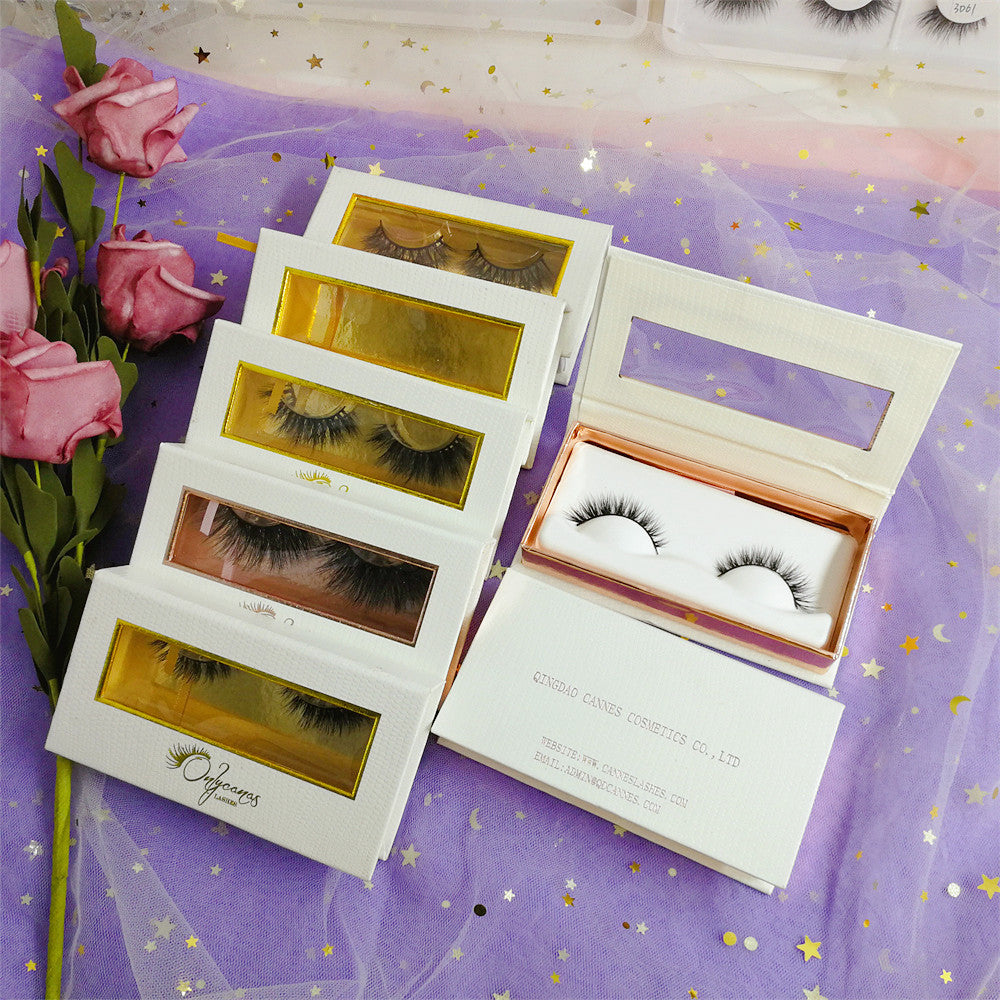 Custom Luxury Empty Eyelash Packaging Box