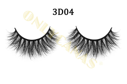 3D Natural Look Lightweight Mink Lashes