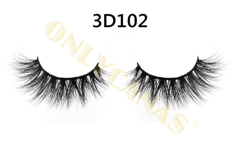 Private Label 3D Natural Mink Eyelashes