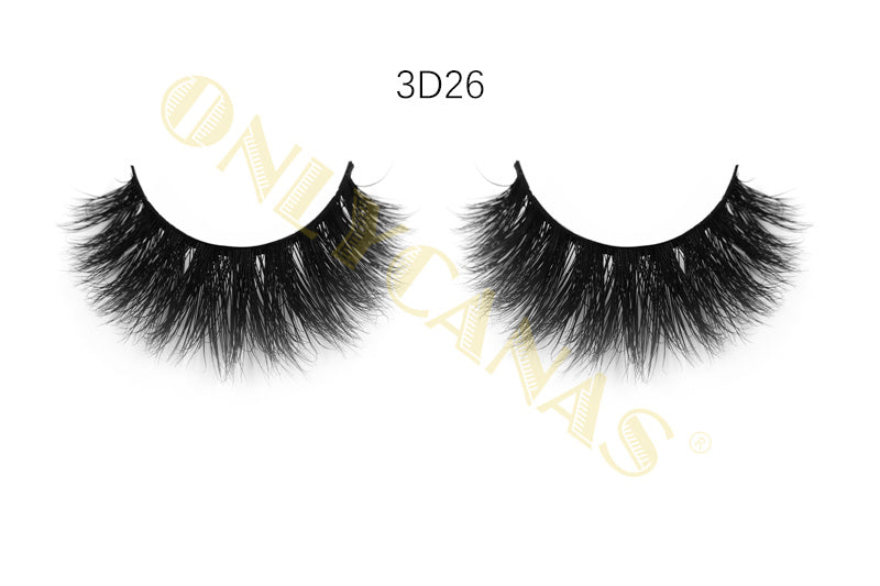 Private Label 3D Natural Mink Eyelashes