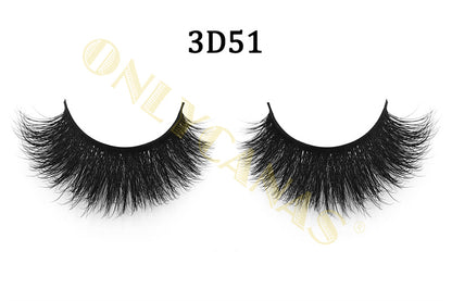 Private Label 3D Natural Mink Eyelashes