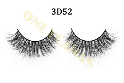 Private Label 3D Natural Mink Eyelashes