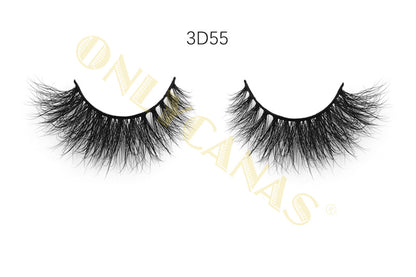 Private Label 3D Natural Mink Eyelashes