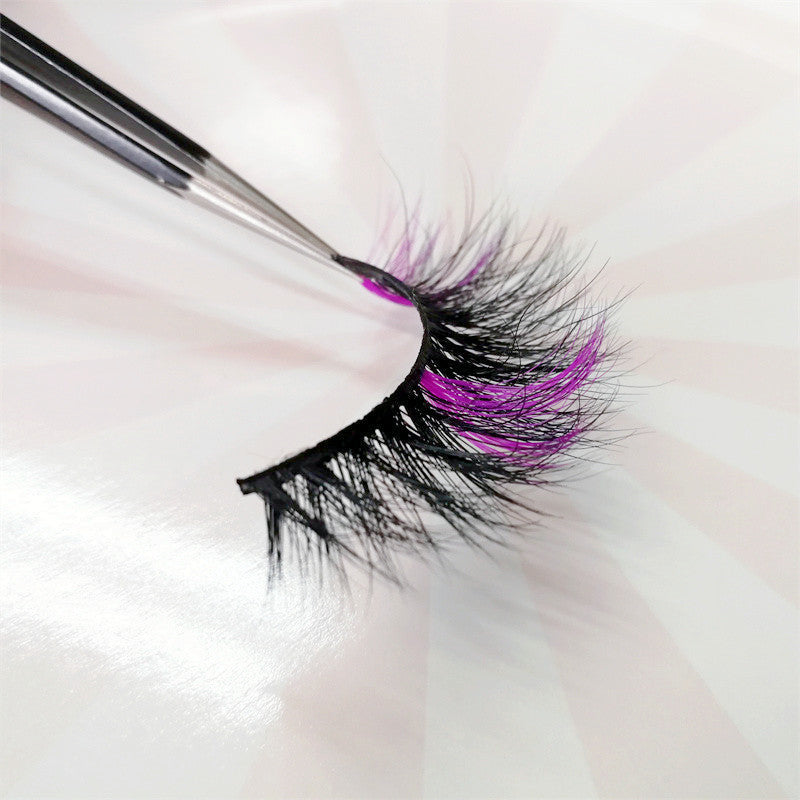 High Quality Colored Mink False Eyelashes