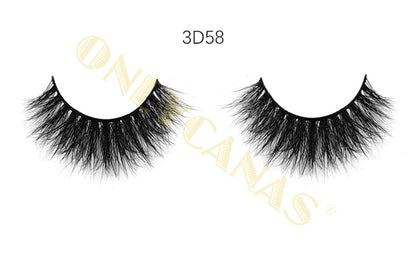 Private Label 3D Natural Mink Eyelashes