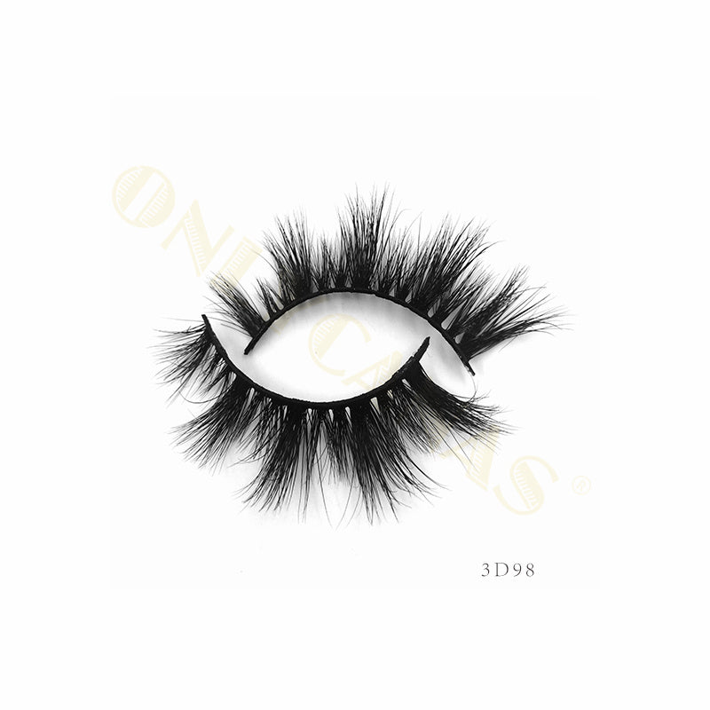 OEM ODM Natural Full Length Mink Eyelashes