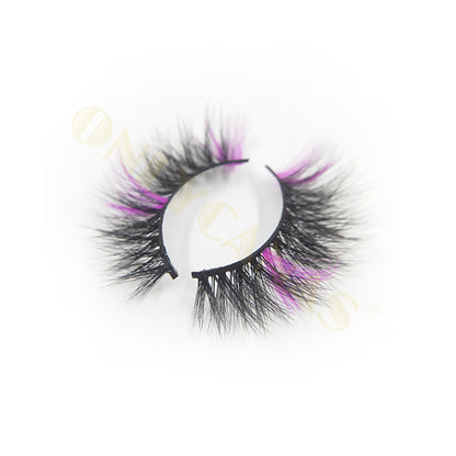 Beauty Fashion Color Mink Eyelashes