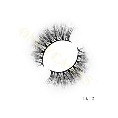 China Fashion Short Mink Eyelashes Supplier