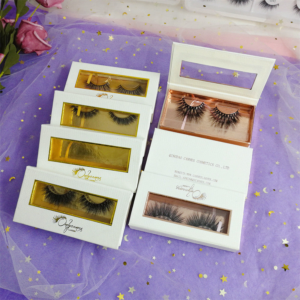 Private Label 3D Natural Mink Eyelashes